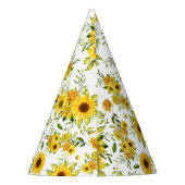 Aquarellblume 8 partyhütchen (Rückseite)