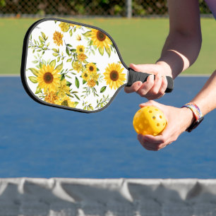 Aquarellblume 8 pickleball schläger