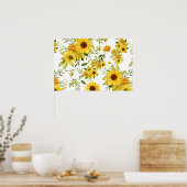 Aquarellblume 8 poster (Küche)