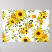 Aquarellblume 8 poster (Vorne)