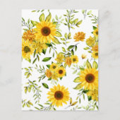 Aquarellblume 8 postkarte (Vorderseite)