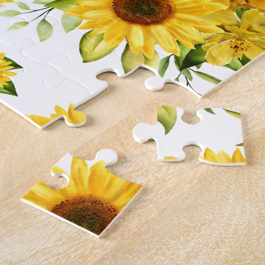 Aquarellblume 8 puzzle (Seite)