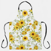 Aquarellblume 8 schürze (Vorderseite)