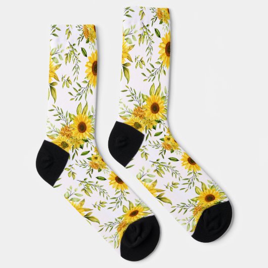 Aquarellblume 8 socken (Rechts)