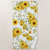 Aquarellblume 8 strandtuch (Vorderseite)