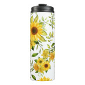 Aquarellblume 8 thermosbecher (Vorderseite)