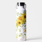 Aquarellblume 8 trinkflasche (Vorne)