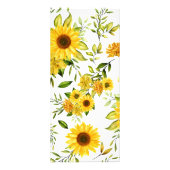 Aquarellblume 8 werbekarte (Hinten)