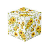 Aquarellblume 8 würfel (Rückseite Schrägansicht)