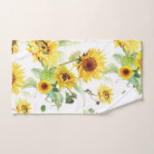 Aquarellblume Badhandtuch Set (Handtuch)