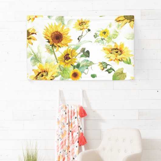 Aquarellblume Banner (Insitu)