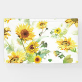 Aquarellblume Banner (Horizontal)