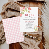 Aquarellblume Berge Liebe Brautparty Einladung