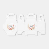 Aquarellblume Boho Pampas Gras Gastgeschenk Hochze Geschenkschachtel (Ungefaltet)