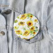 Aquarellblume Button (Beispiel)