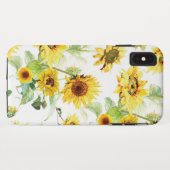 Aquarellblume Case-Mate iPhone Hülle (Rückseite (Horizontal))