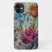 Aquarellblume Case-Mate iPhone Hülle (Rückseite)