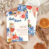 Aquarellblume Das ist ein weiteres Brautparty Einladung