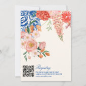 Aquarellblume Das ist ein weiteres Brautparty Einladung (Rückseite)