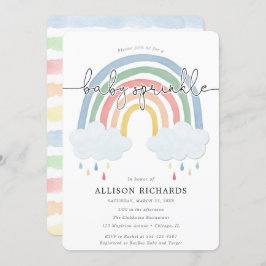 Aquarellblume Einladung