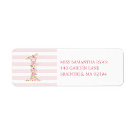 Aquarellblume Eins Geburtstag