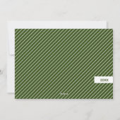 Aquarellblume Frohe Weihnachten Foto (Rückseite)