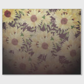Aquarellblume Geschenkpapier (Flach)