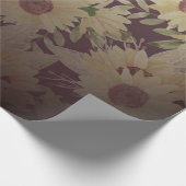 Aquarellblume Geschenkpapier (Ecke)