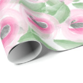 Aquarellblume Geschenkpapier (Rolleneckpunkt)