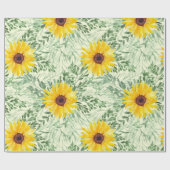 Aquarellblume Geschenkpapier (Flach)