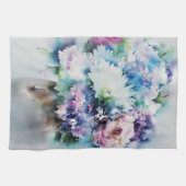 Aquarellblume Geschirrtuch (Horizontal)