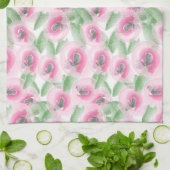 Aquarellblume Handtuch (Gefaltet)