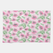 Aquarellblume Handtuch (Horizontal)