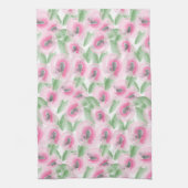Aquarellblume Handtuch (Vertikal)