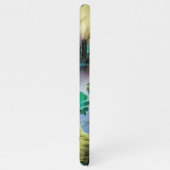 Aquarellblume iPhone Hülle (Rechte Seite)