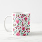Aquarellblume Kaffeetasse (Links)