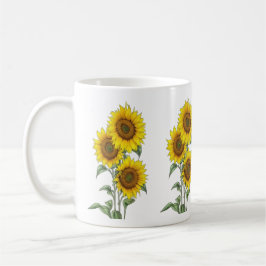 Aquarellblume Kaffeetasse