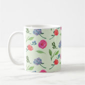 Aquarellblume Kaffeetasse (Links)