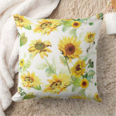 Aquarellblume Kissen (Decke)
