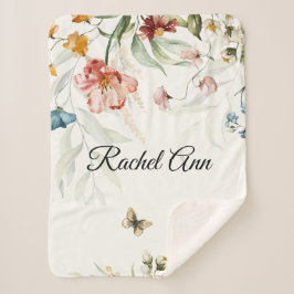 Aquarellblume, kleine Rolle Sherpadecke