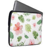 Aquarellblume Laptopschutzhülle (Vorne Rechts)