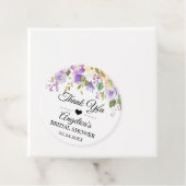 Aquarellblume Lavendel Lila Brautparty Geschenkanhänger (Beispiel)