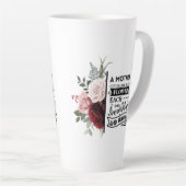 Aquarellblume Milchtasse (Rechte Ecke)