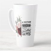 Aquarellblume Milchtasse (Linke Ecke)