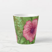 Aquarellblume Milchtasse (Vorderseite)