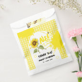 Aquarellblume mit Schmetterlingen 1. Geburtstag Geschenktütchen (Versiegelt)