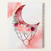 Aquarellblume Moon Plane Planer (Rückseite)