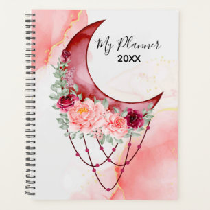 Aquarellblume Moon Plane Planer