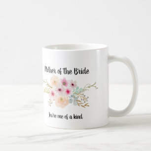 Aquarellblume MUTTER DES BRIDE-Brautparty Kaffeetasse