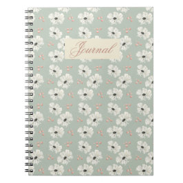 Aquarellblume Notizblock